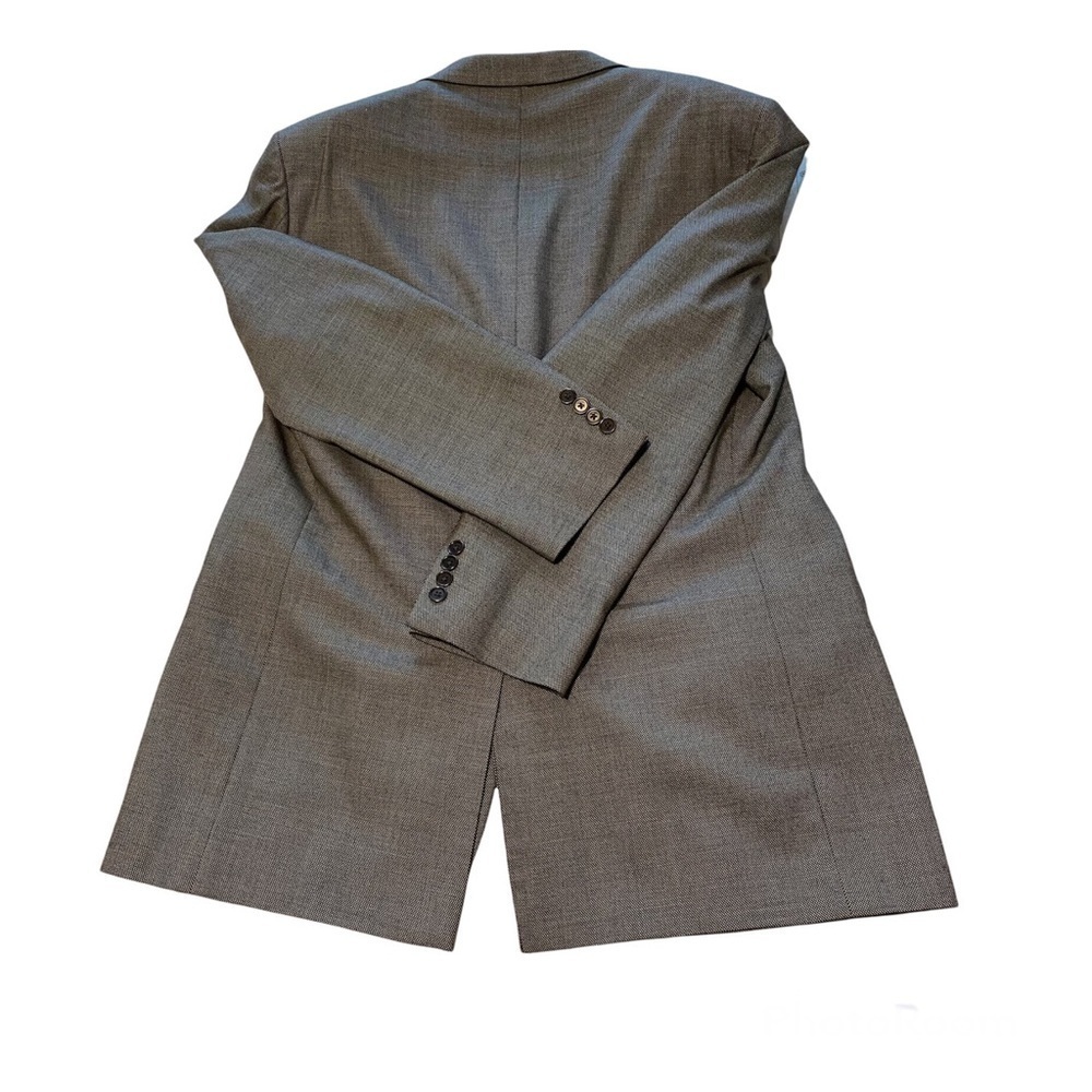 Brooks Brothers men’s two button blazer jacket wool coat 42L suit jacket - Picture 5 of 14